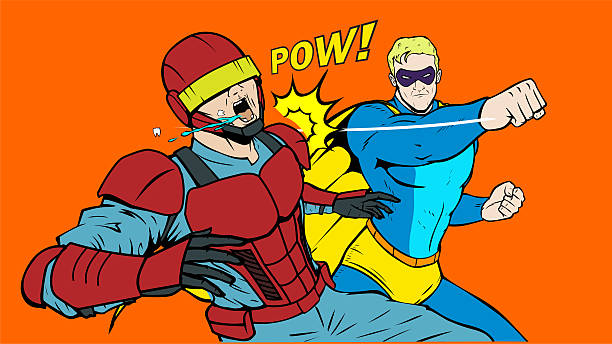 Illustrated panel from a breast expansion comic showing stylized character art