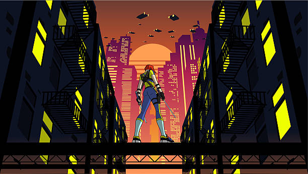 Anime inspired artwork showing expressive character design in the anime beeg style